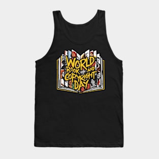 World Book And Copyright Day Tank Top